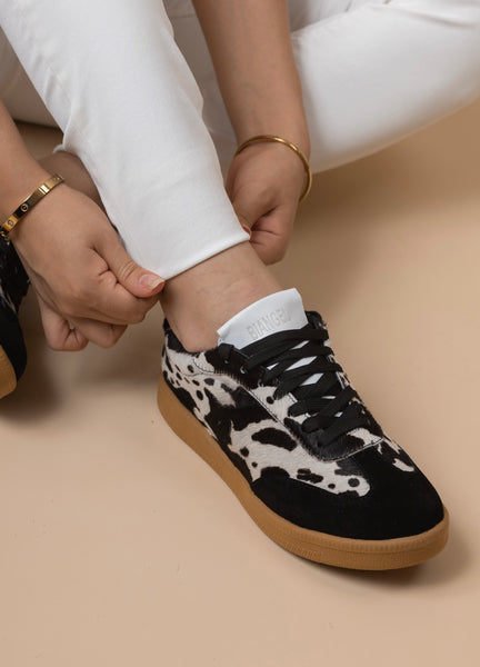 Zapatilla Vaquita negro